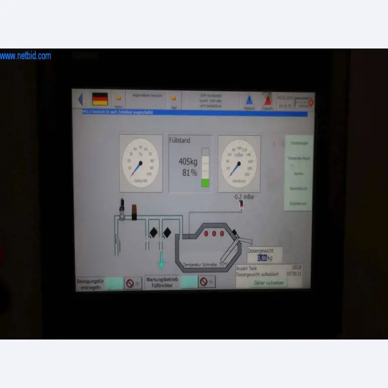 Druckgussanlagen (Al/Mg) 480 – 1.050 t,
Mechanische Bearbeitung, Werkzeugbau
-12