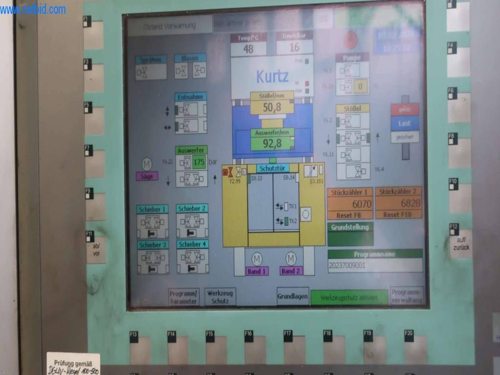 Sistemas de fundición a presión (Al/Mg) 480 - 1.050 toneladas,
Procesamiento mecánico, fabricación de herramientas
-23