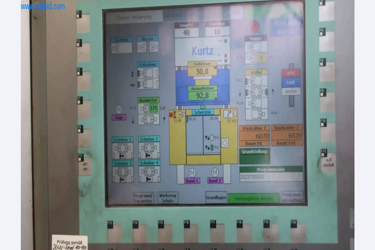 Druckgussanlagen (Al/Mg) 480 – 1.050 t,
Mechanische Bearbeitung, Werkzeugbau
-23