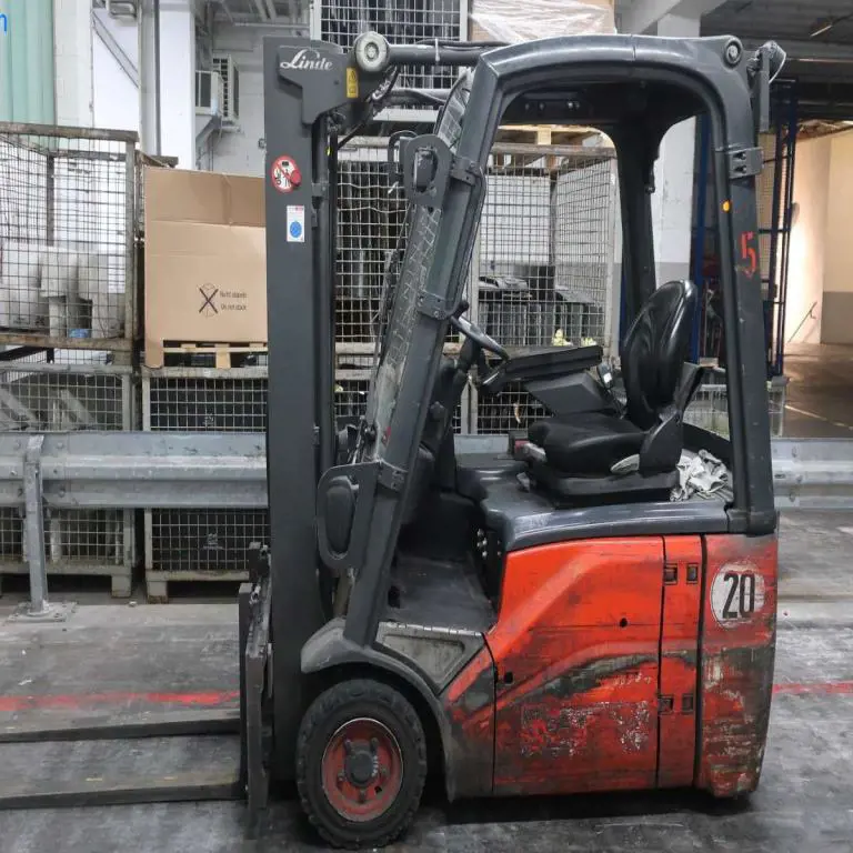 electr. forklift truck Linde E14