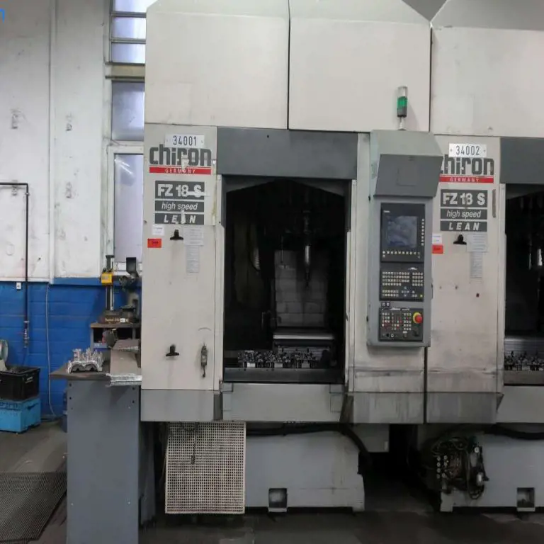 CNC-bewerkingscentrum Chiron FZ 18 S Highspeed LEAN