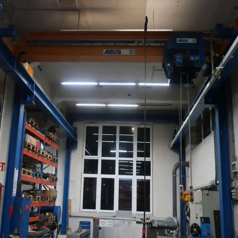 single-girder overhead crane Abus