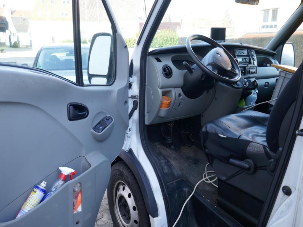 Van, car trailer and various hand tools-10