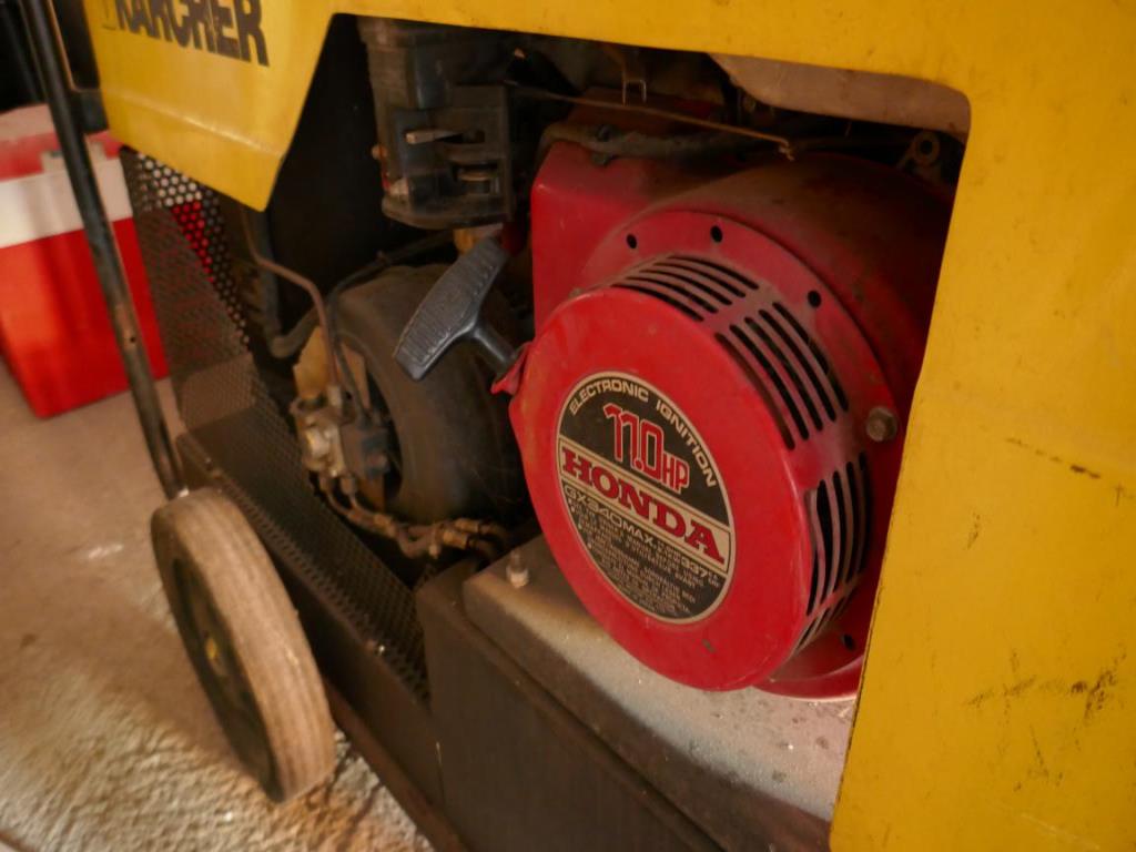 Van, car trailer and various hand tools-17