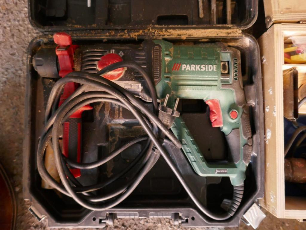 Van, car trailer and various hand tools-26