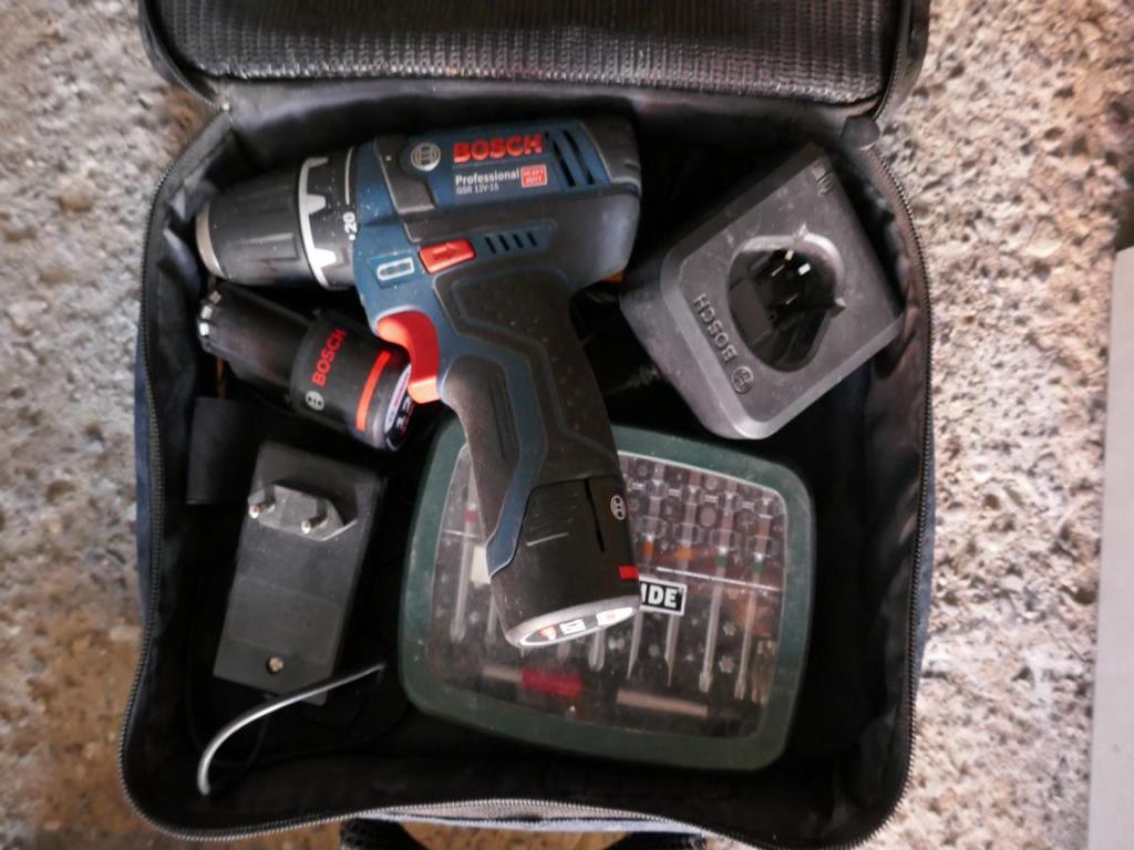 Van, car trailer and various hand tools-29