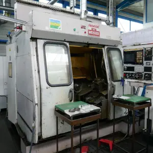 Poziome dwuwrzecionowe centrum tokarskie CNC J.G. Weisser Söhne Frontor 21-2 CNC