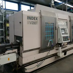 Double spindle CNC lathe Index V200T