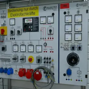 Prüf-/Schalttafel Elektra Tailfingen Schaltgeräte