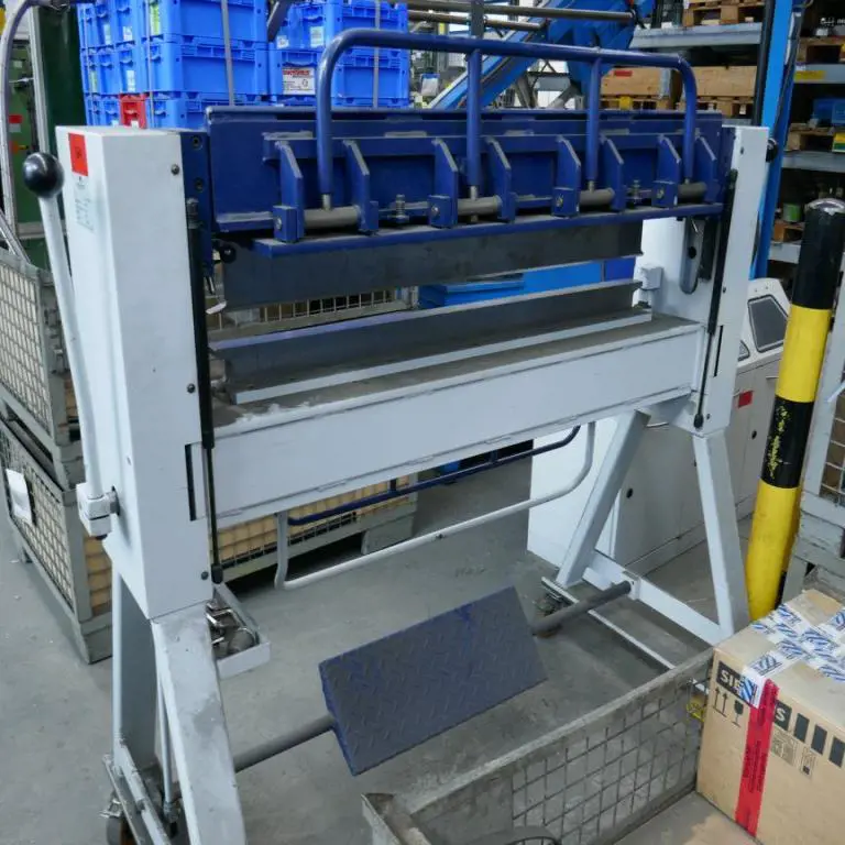 manual swing-bending machine Schröder ASK II 1000/2.0