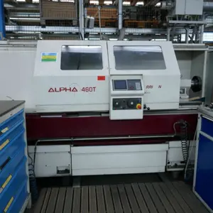 Torno de centrar de bancada ranurada 600 Lathers Heckmondwike Alpha 460T