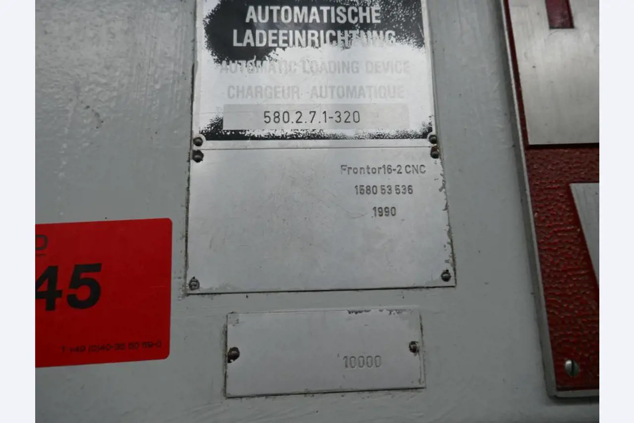 Máquinas de um fornecedor do sector automóvel-2