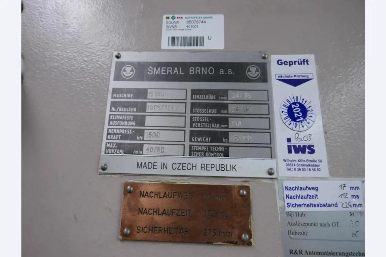 Maschinen eines Automobilzulieferers-2