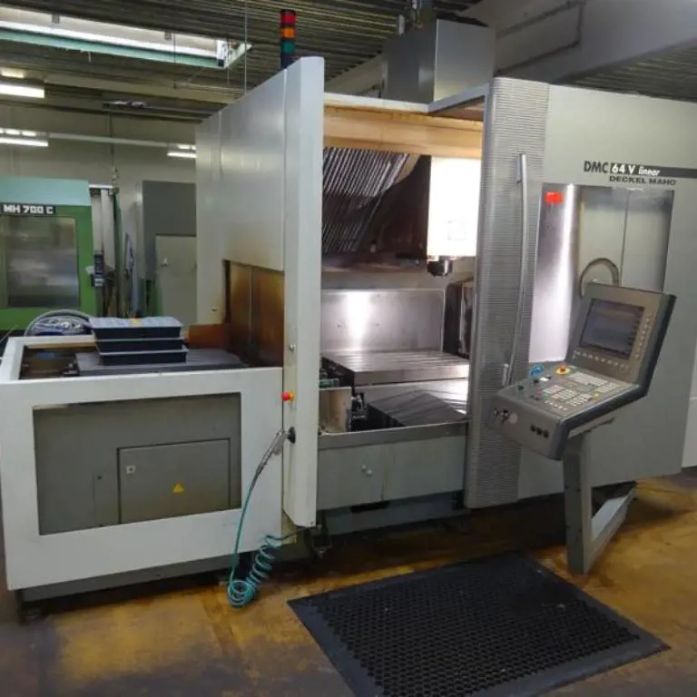 3-Achs-CNC-Vertikal-Bearbeitungszentrum Deckel Maho DMC64V Linear