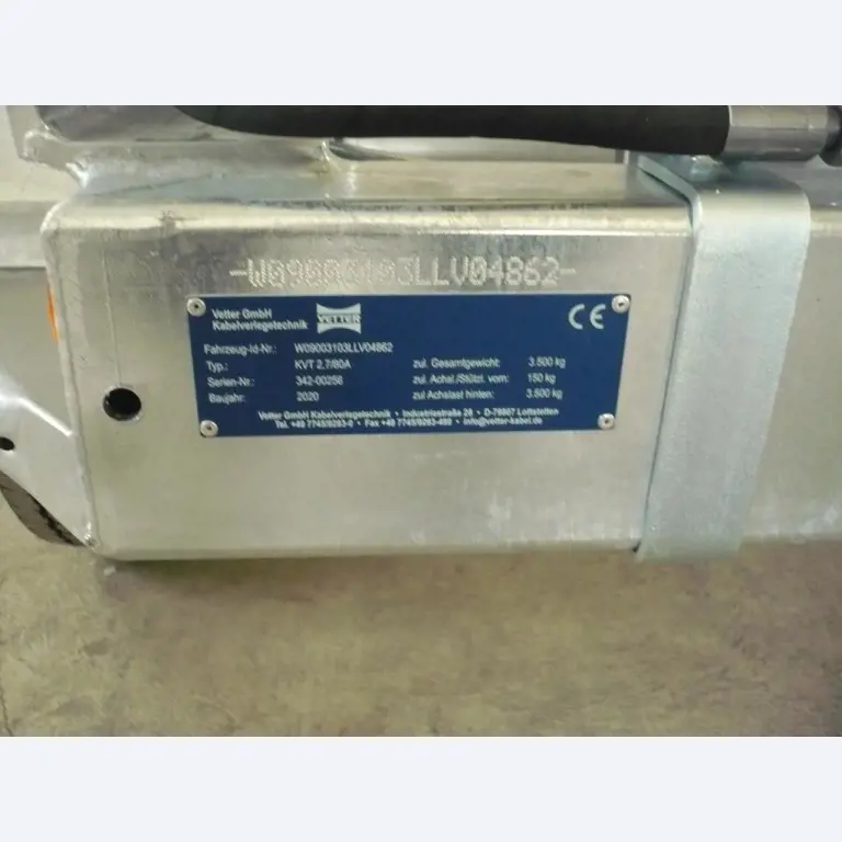 Cable transport trailer-2