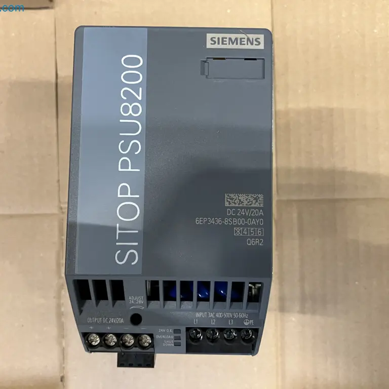 150 Switching Power Supply Siemens SITOP PSU8200/3AC/24VDC/20A