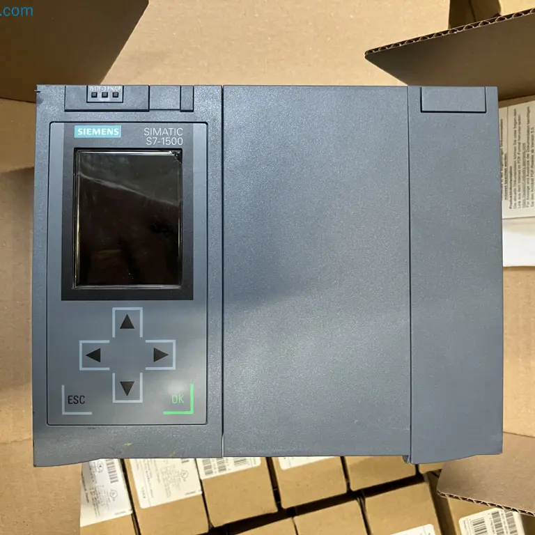 10 Control System, PLC, 3 MB Siemens CPU 1517F-3 PN/DP