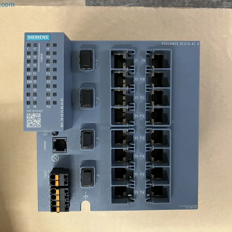 15 Industrial Network Switch Siemens SCALANCE XC216-4C G