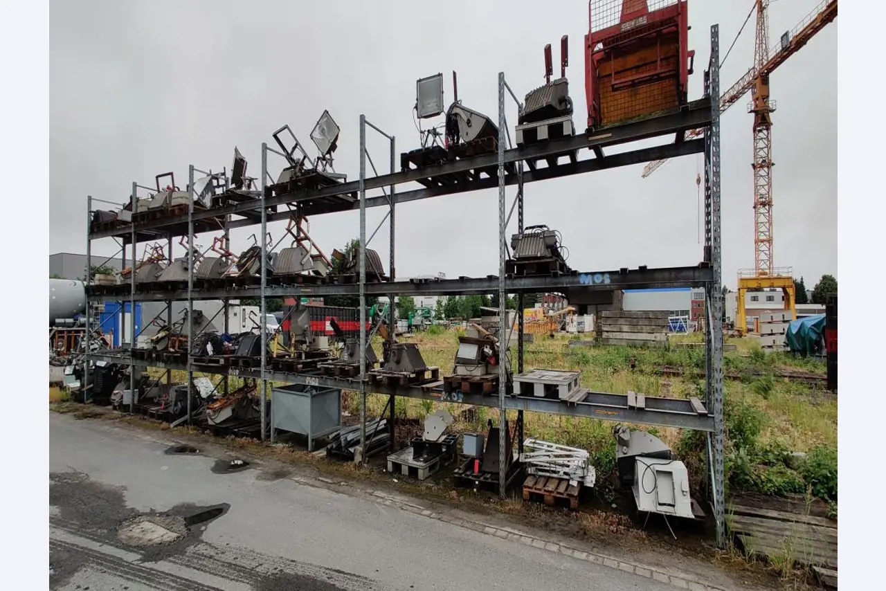 Mechanical/ operational equipment of a building yard-1