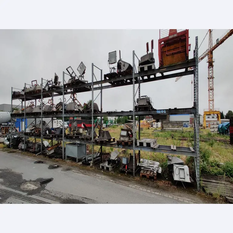 Mechanical/ operational equipment of a building yard-1