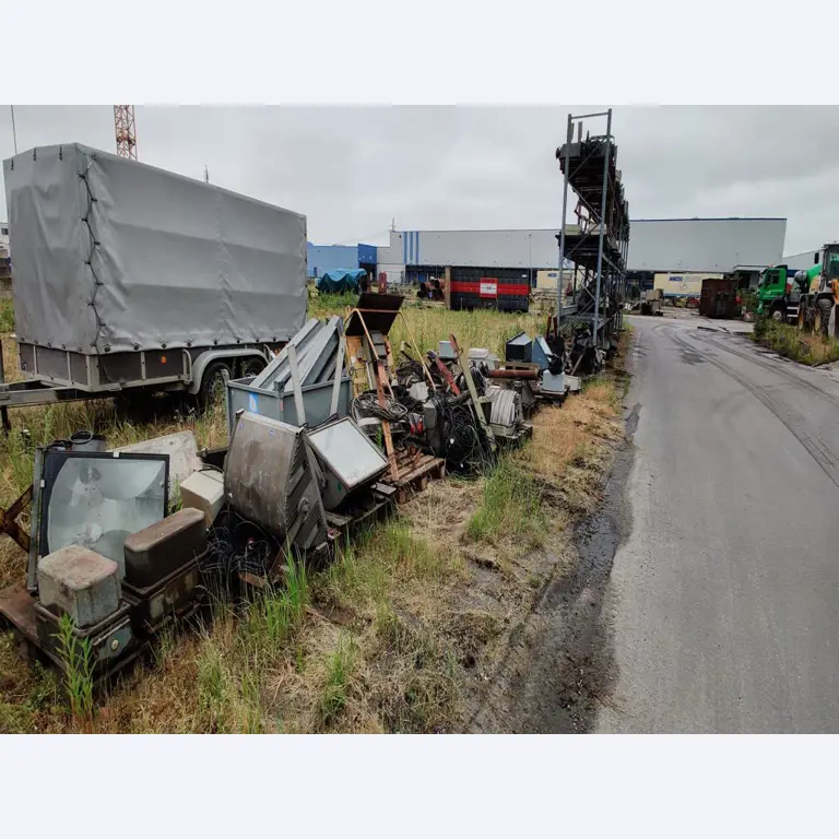 Mechanical/ operational equipment of a building yard-4