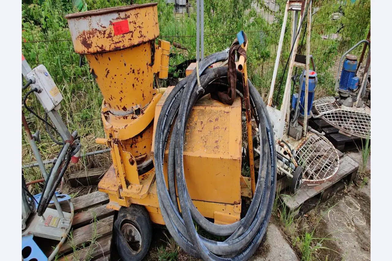 Mechanical/ operational equipment of a building yard-1