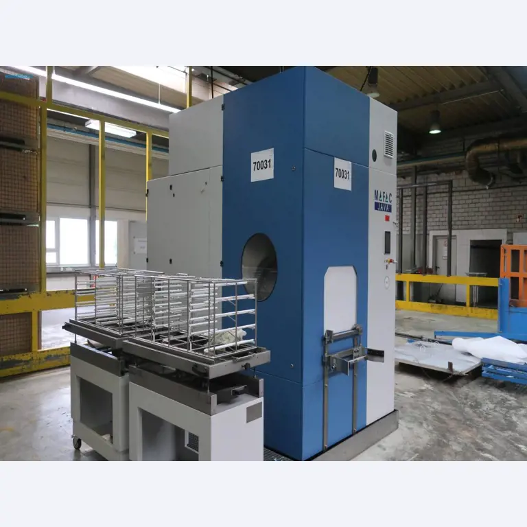 Máquinas para processamento mecânico, ensaio, limpeza e manuseamento de peças de alumínio fundido sob pressão-1