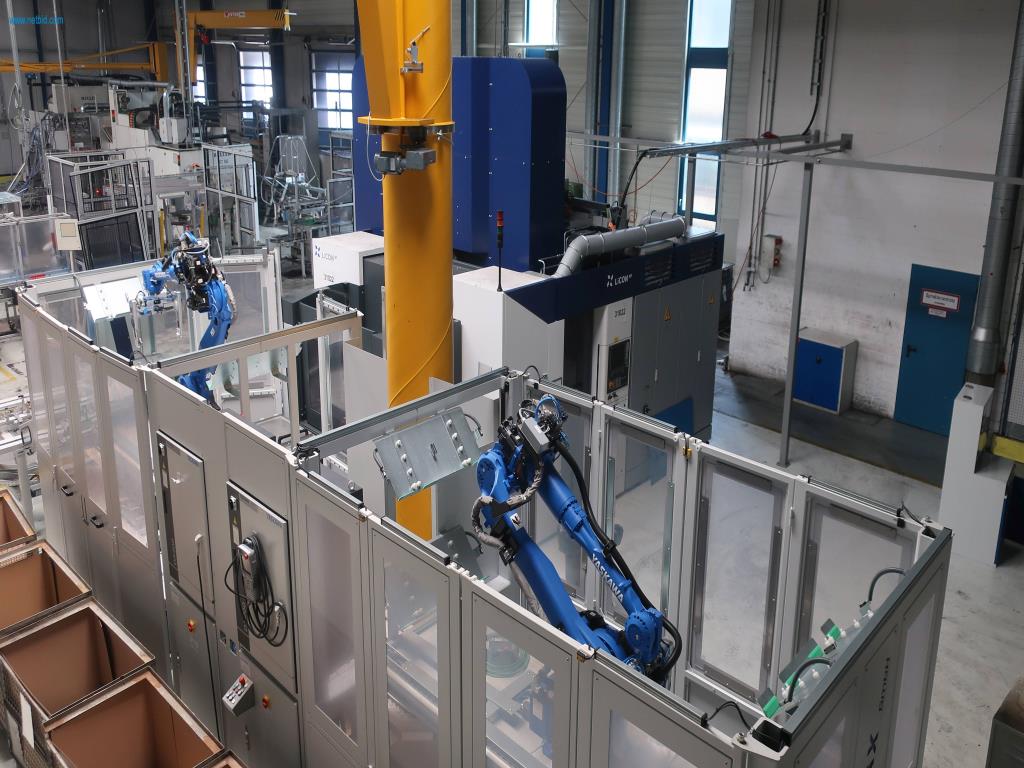 Máquinas para processamento mecânico, ensaio, limpeza e manuseamento de peças de alumínio fundido sob pressão-13