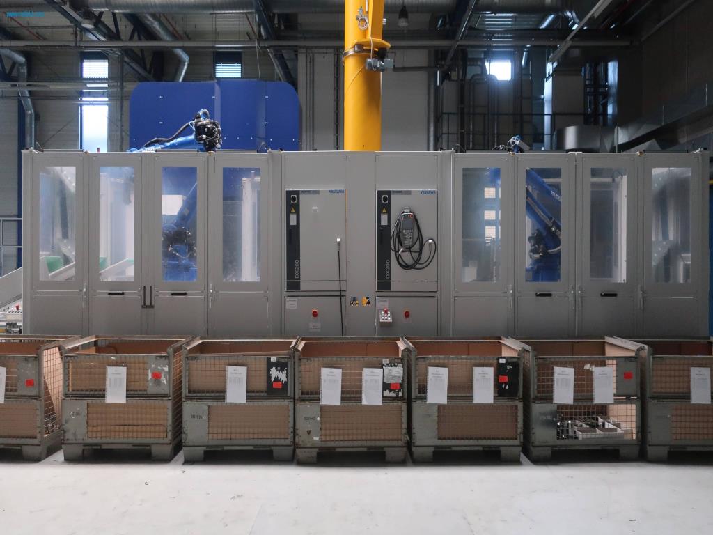 Máquinas para processamento mecânico, ensaio, limpeza e manuseamento de peças de alumínio fundido sob pressão-2