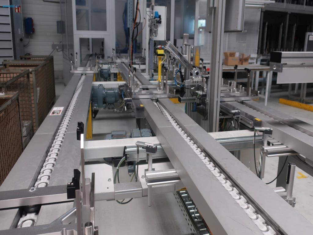 Máquinas para processamento mecânico, ensaio, limpeza e manuseamento de peças de alumínio fundido sob pressão-3