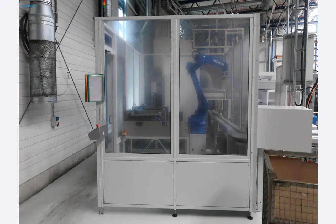 Machines for mechanical processing, testing, cleaning and handling of aluminium die castings-4