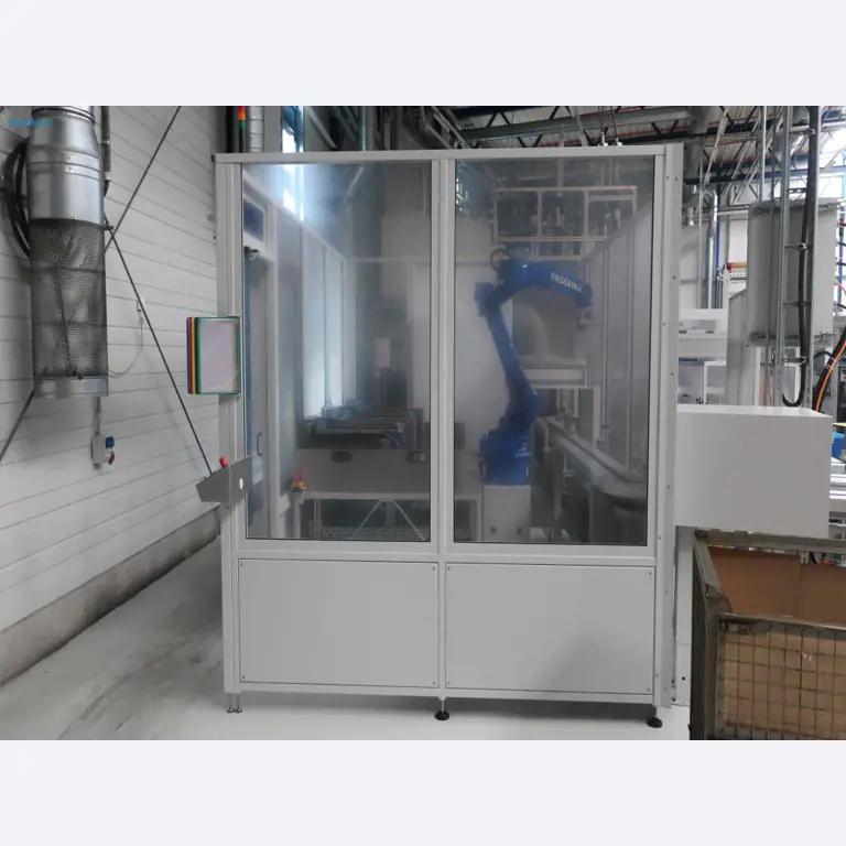 Machines for mechanical processing, testing, cleaning and handling of aluminium die castings-4