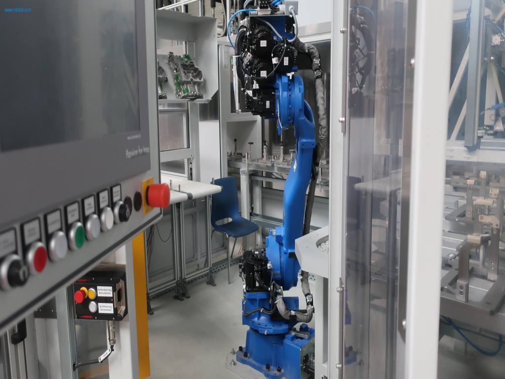 Máquinas para processamento mecânico, ensaio, limpeza e manuseamento de peças de alumínio fundido sob pressão-6