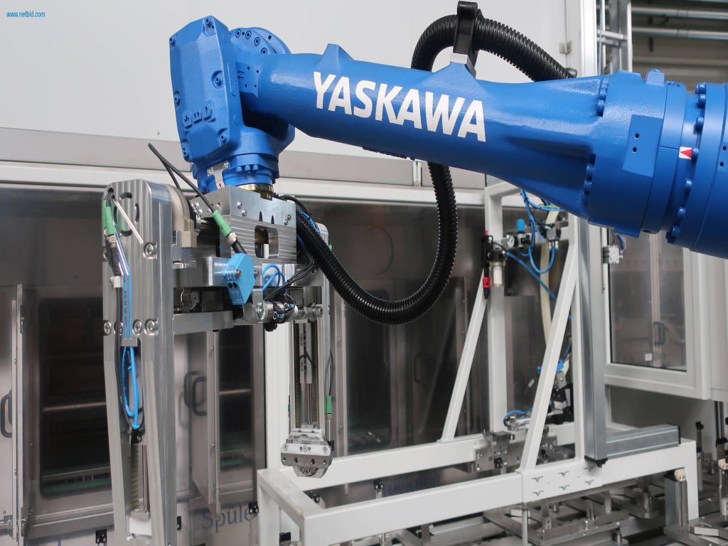 Máquinas para processamento mecânico, ensaio, limpeza e manuseamento de peças de alumínio fundido sob pressão-8