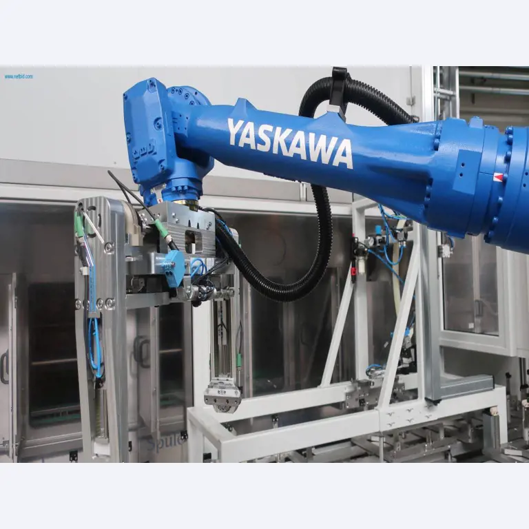 Machines for mechanical processing, testing, cleaning and handling of aluminium die castings-8