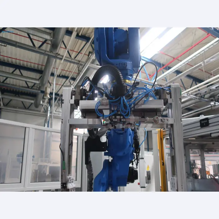 Machines for mechanical processing, testing, cleaning and handling of aluminium die castings-9