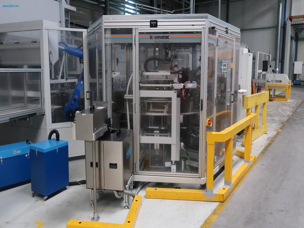 Máquinas para processamento mecânico, ensaio, limpeza e manuseamento de peças de alumínio fundido sob pressão-13