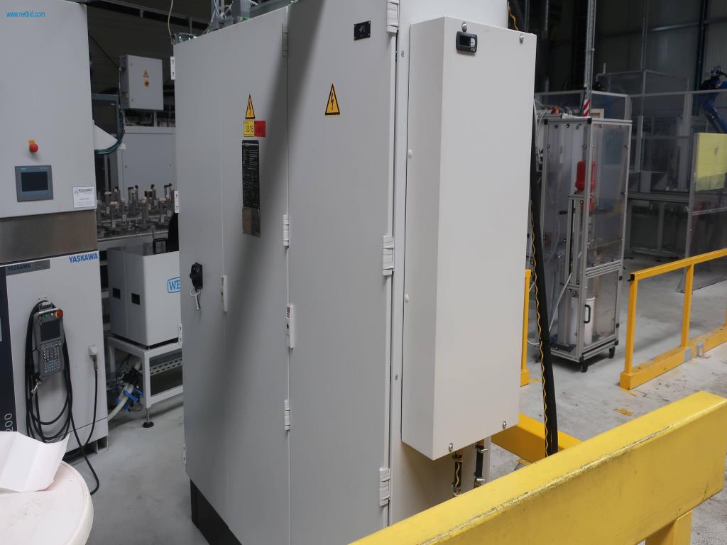 Máquinas para processamento mecânico, ensaio, limpeza e manuseamento de peças de alumínio fundido sob pressão-5