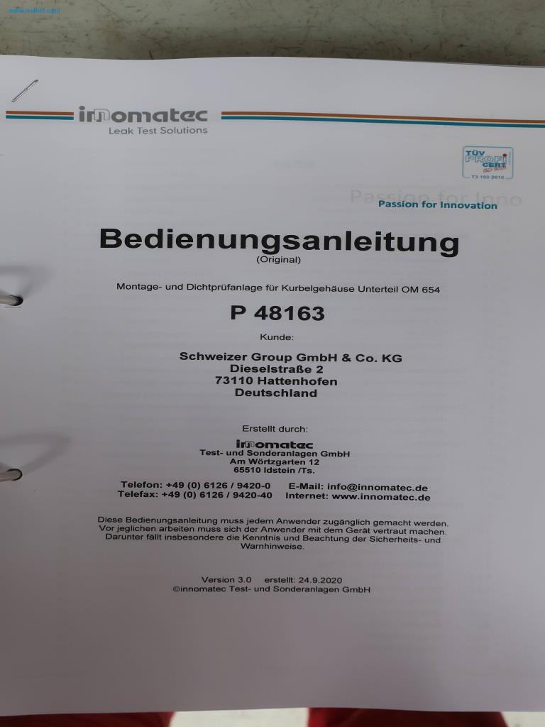 Máquinas para processamento mecânico, ensaio, limpeza e manuseamento de peças de alumínio fundido sob pressão-7
