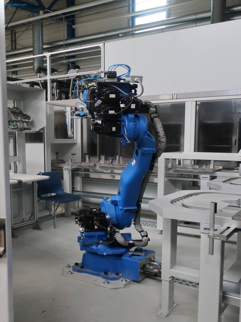 Máquinas para processamento mecânico, ensaio, limpeza e manuseamento de peças de alumínio fundido sob pressão-4