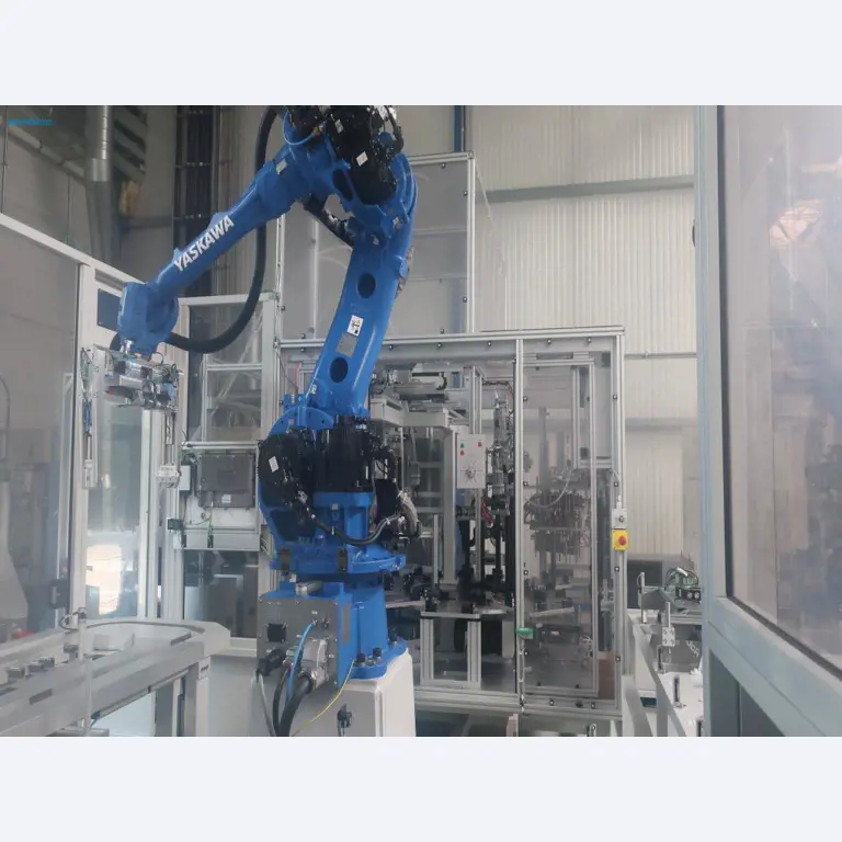 Máquinas para processamento mecânico, ensaio, limpeza e manuseamento de peças de alumínio fundido sob pressão-10