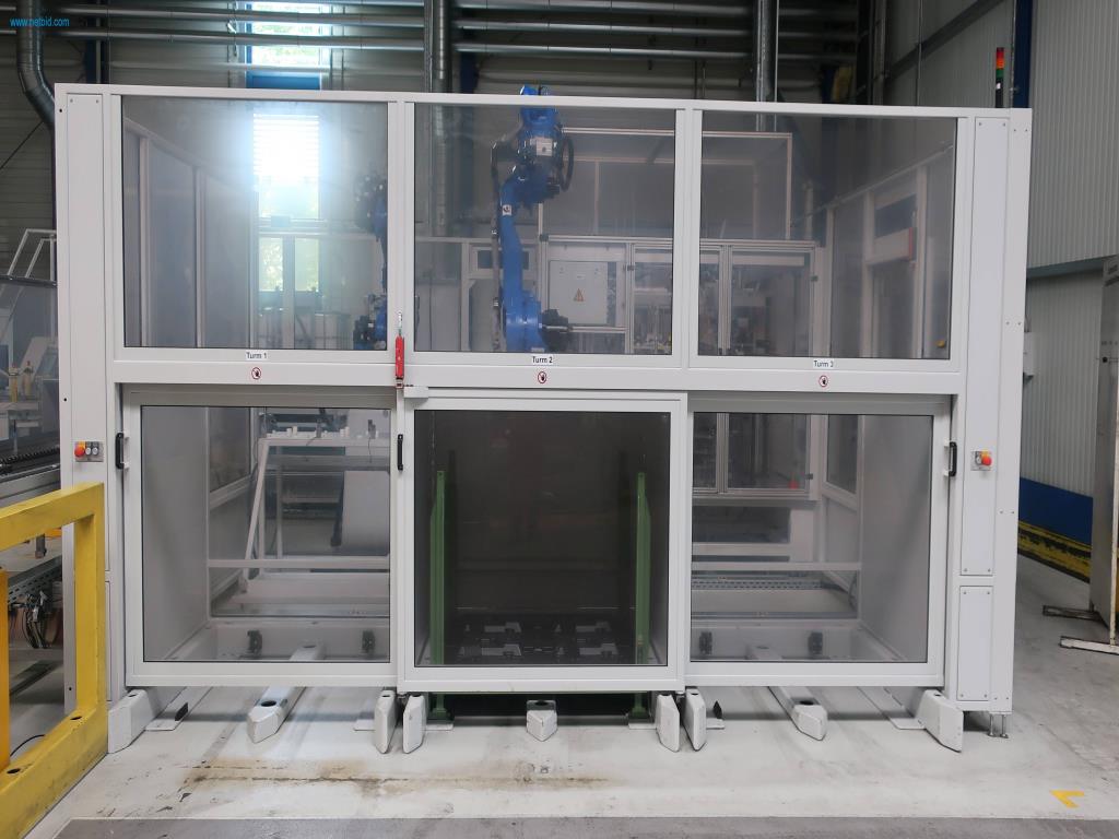 Máquinas para processamento mecânico, ensaio, limpeza e manuseamento de peças de alumínio fundido sob pressão-11