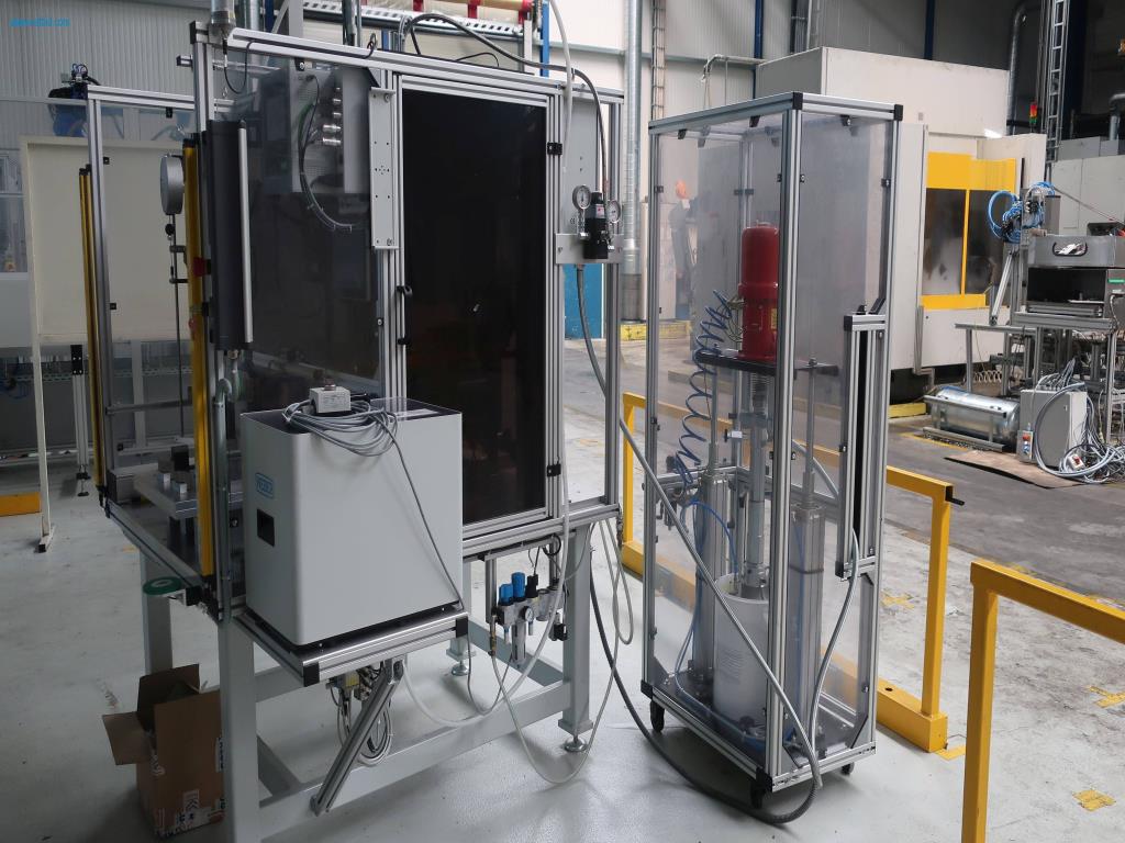 Máquinas para processamento mecânico, ensaio, limpeza e manuseamento de peças de alumínio fundido sob pressão-2