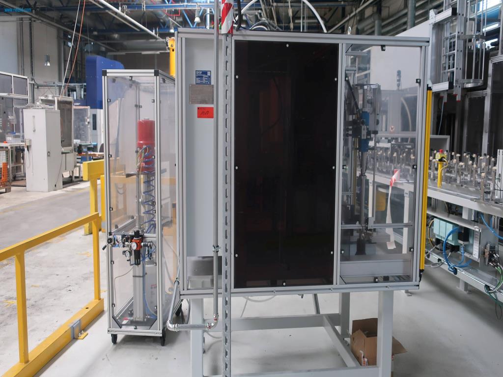 Máquinas para processamento mecânico, ensaio, limpeza e manuseamento de peças de alumínio fundido sob pressão-5