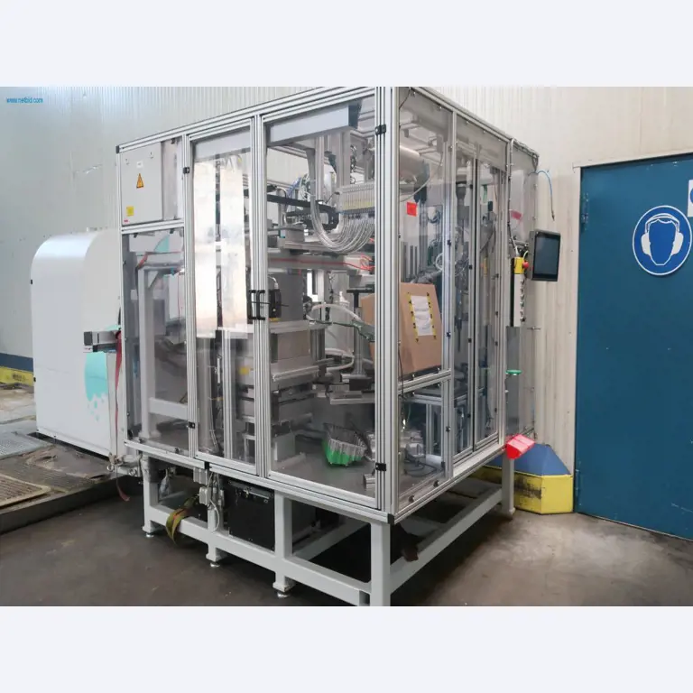 Máquinas para processamento mecânico, ensaio, limpeza e manuseamento de peças de alumínio fundido sob pressão-1