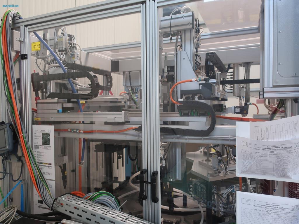 Máquinas para processamento mecânico, ensaio, limpeza e manuseamento de peças de alumínio fundido sob pressão-6