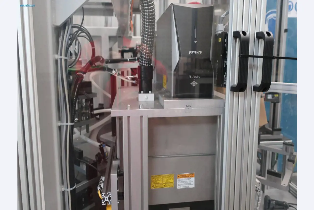 Máquinas para processamento mecânico, ensaio, limpeza e manuseamento de peças de alumínio fundido sob pressão-7