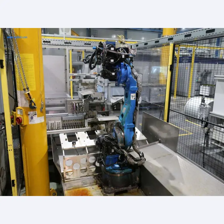 Máquinas para processamento mecânico, ensaio, limpeza e manuseamento de peças de alumínio fundido sob pressão-1