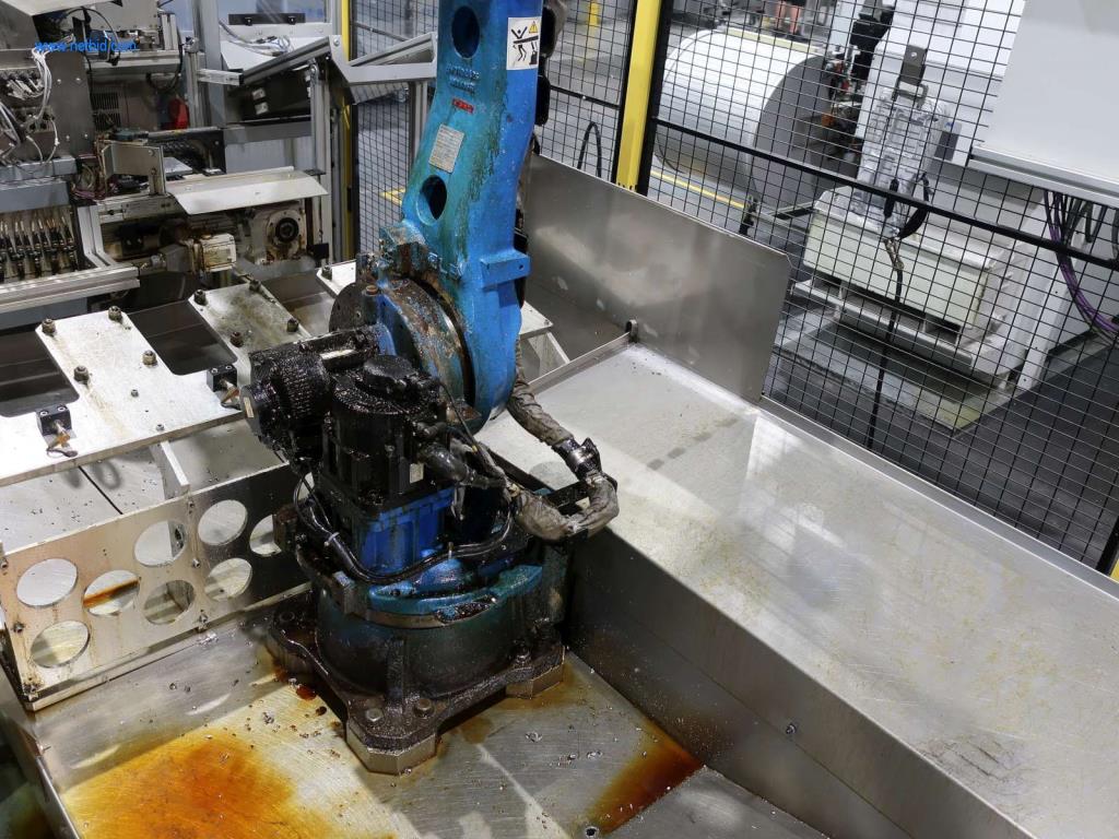 Machines for mechanical processing, testing, cleaning and handling of aluminium die castings-3