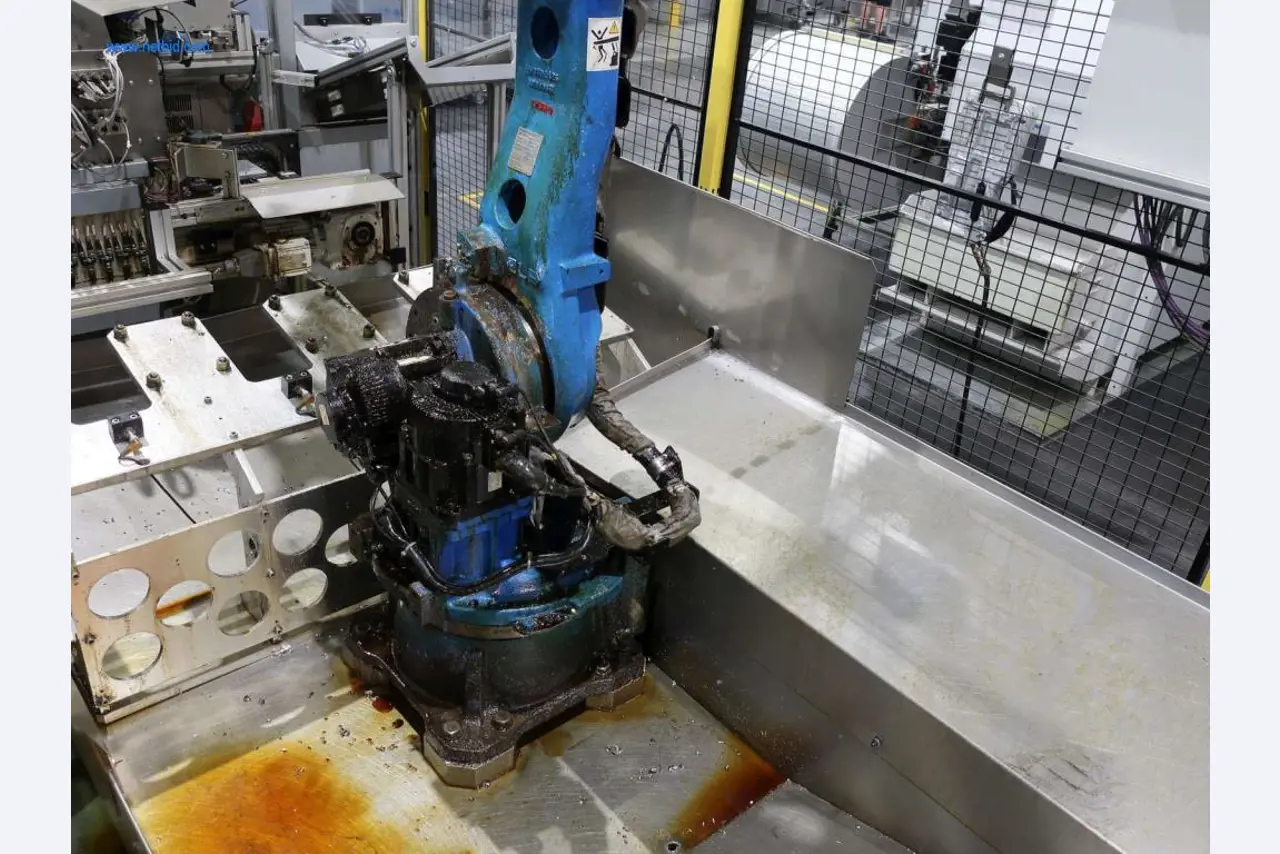 Máquinas para processamento mecânico, ensaio, limpeza e manuseamento de peças de alumínio fundido sob pressão-3